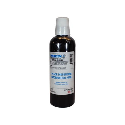 3M ESPE 12132 Peridex Chlorhexidine Gluconate 0.12% Oral Rinse Mint 16 Oz Bottle 3M ESPE 12132 Peridex Chlorhexidine Gluconate 0.12% Oral Rinse Mint 16 Oz Bottle